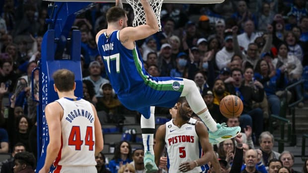 Lula Doncic is questionable to face the Pistons on Saturday.